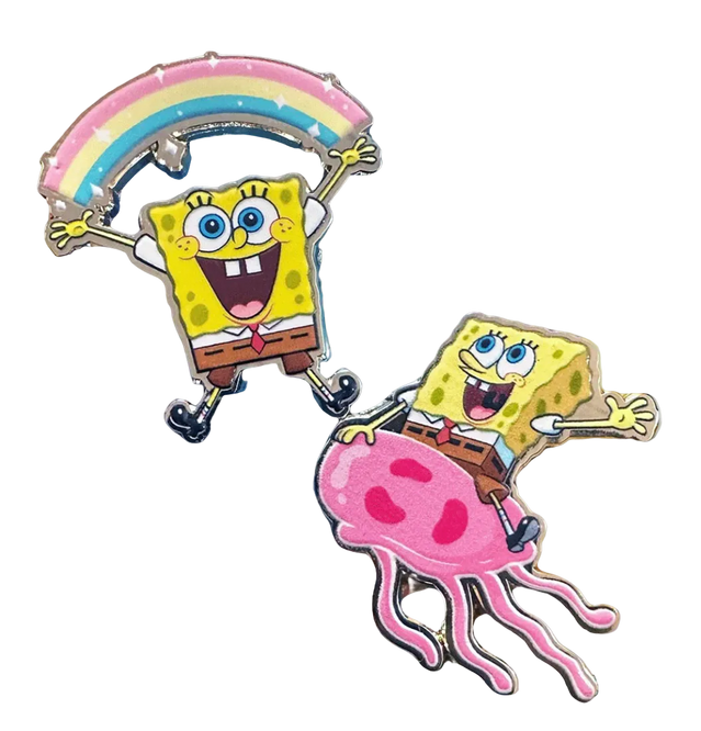 Positivity Spongebob Pin Set *LAST CHANCE* – Shark Robot
