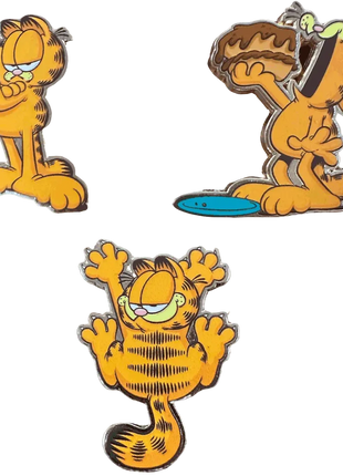 Triple Threat - Garfield 3 Pin Set *LAST CHANCE*