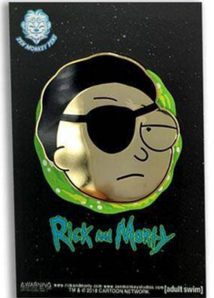 Golden Evil Morty - Rick and Morty Enamel Pin *LAST CHANCE*