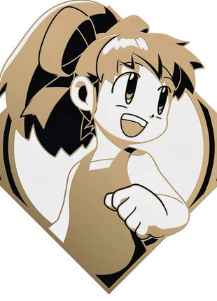 ZMS 10th Anniversary: Mega Man Classic “Roll” Enamel Pin *LAST CHANCE*