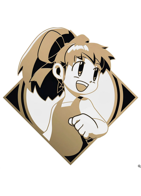 ZMS 10th Anniversary: Mega Man Classic “Roll” Enamel Pin *LAST CHANCE*
