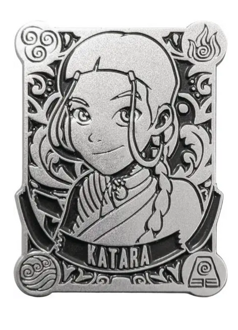 Avatar the Last Avatar Silver Badge Katara Pin *LAST CHANCE*