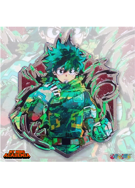 My Hero Academia: Painterly Series: Izuku Midoriya (Deku) (Green Variant) - Limited Edition Pin