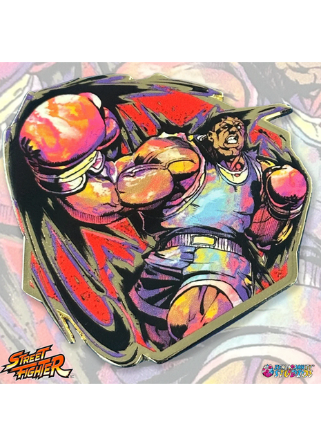Street Fighter: Painterly Series: Balrog Pin