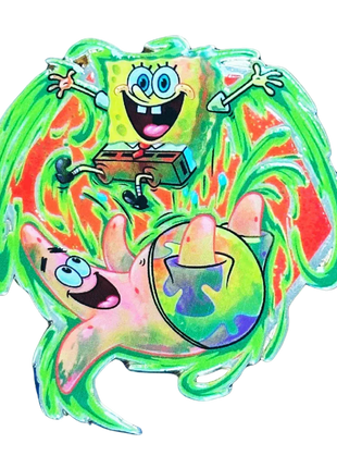 Painterly Nicktoon Series: SpongeBob + Patrick - C2E2 2025 Exclusive Pin