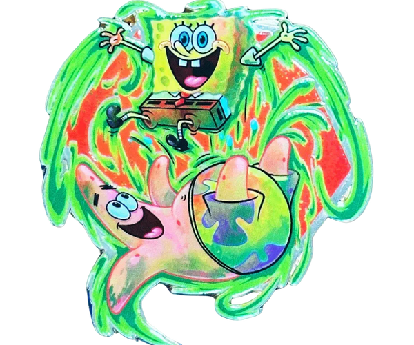 pothead spongebob Painterly Nicktoon Series: SpongeBob + Patrick