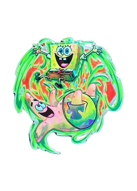 Painterly Nicktoon Series: SpongeBob + Patrick - C2E2 2025 Exclusive Pin