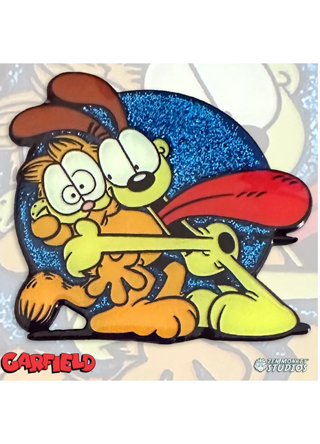 Odie's Hug - Garfield Pin *LAST CHANCE*