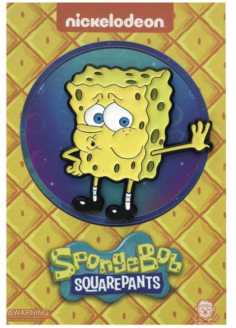 SpongeBob SquarePants Pin - Anxious SpongeBob
