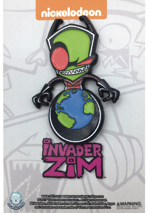 Invader Zim - Dominate Pin