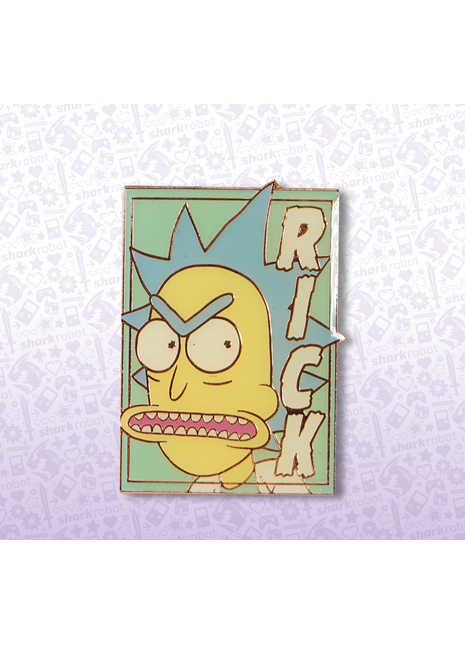 Rick and Morty: Pastel Rick Pin *LAST CHANCE*
