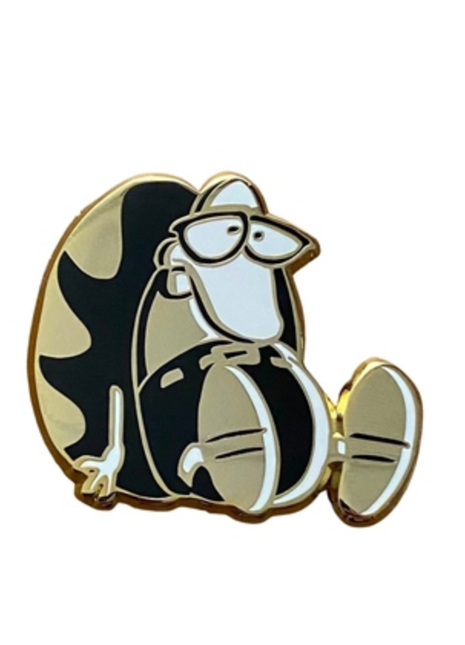 ZMS 10th Anniversary: Filbert - Rocko's Modern Life Pin *LAST CHANCE*