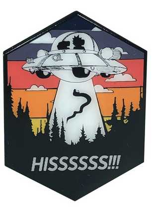 Rick and Morty Snake Abduction Enamel Pin *LAST CHANCE*