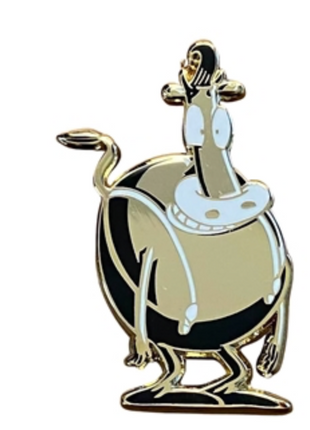 ZMS 10th Anniversary: Heffer - Rocko's Modern Life Pin *LAST CHANCE*