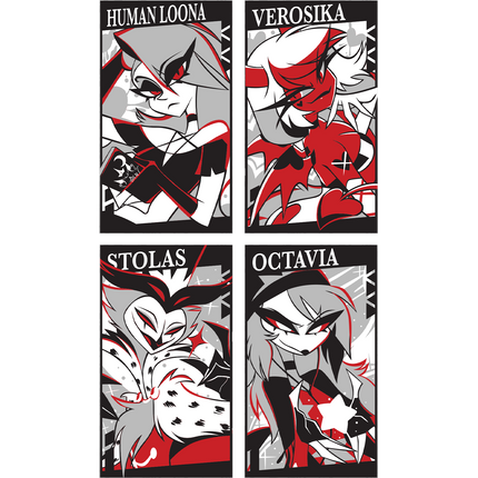 Helluva Boss Collectible Metal Cards - Series 2 - Wave 2 SILVER *SALE*