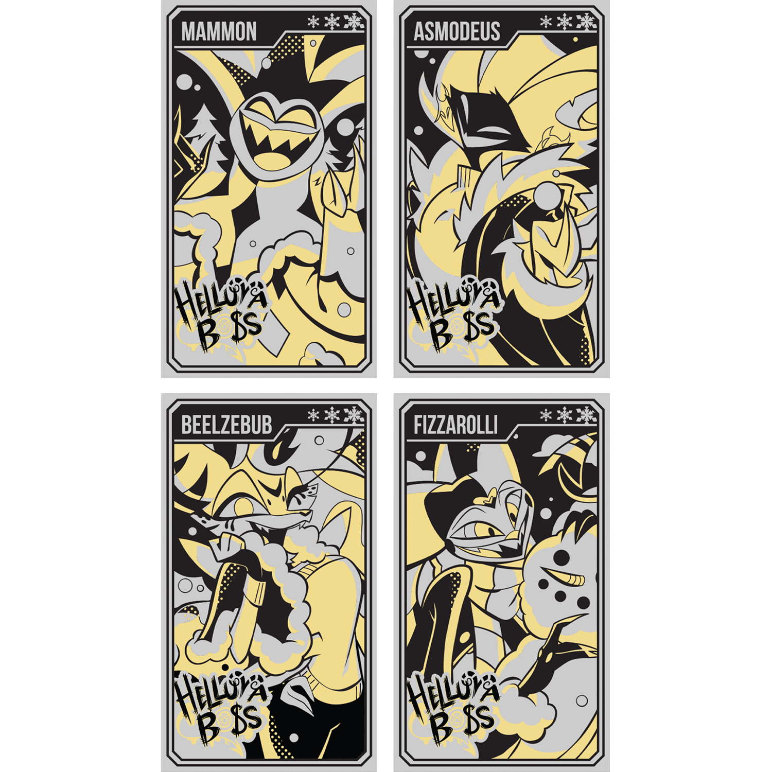 Helluva Boss Collectible Metal Cards - Winter 2024 - Wave 3 *FINAL Helluva Boss Collectible Metal Cards - Winter 2024 - Wave 3 *FINAL