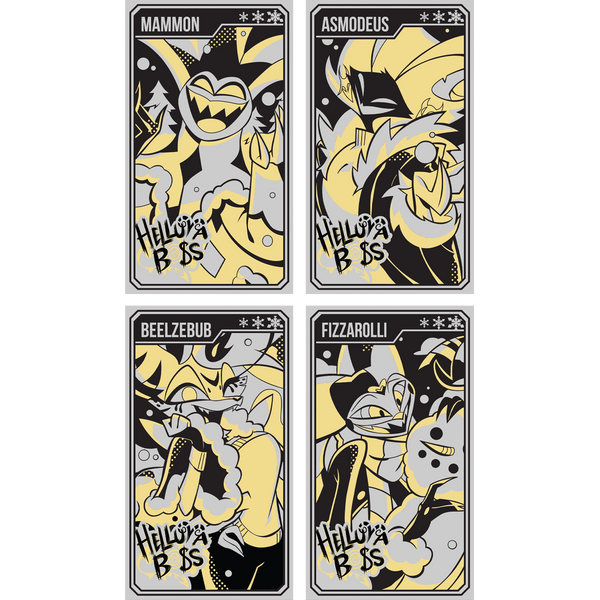 Helluva Boss Collectible Metal Cards - Winter 2024 - Wave 3