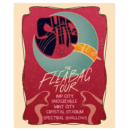 Shag - The Fleabag Tour Poster Print *LIMITED RUN*