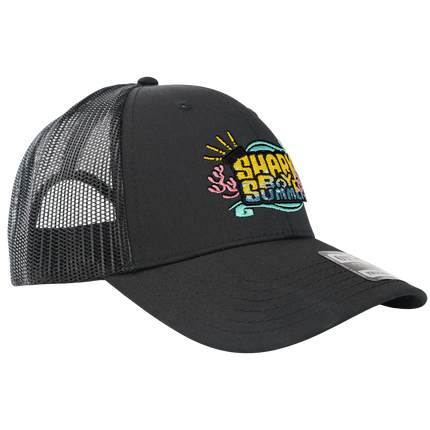 Shark Boy Summer Trucker Hat