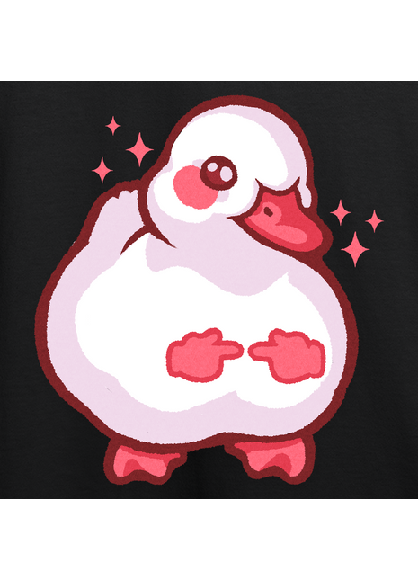 Shy Duck Fingers Touching T-shirt *PRE-ORDER*