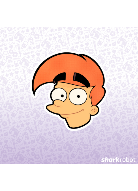 LS Mark Cartoon Head Sticker Set
