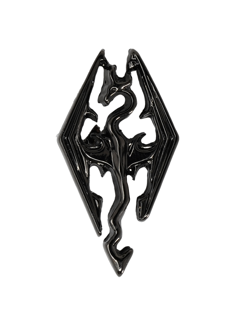 Skyrim Logo - Pin *LAST CHANCE*
