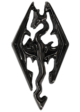 Skyrim Logo - Pin *LAST CHANCE*