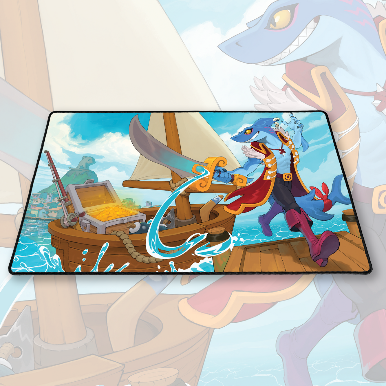 Rivals of Aether 2 - Slade Playmat – Shark Robot