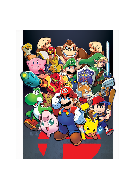 Smash Bros, Est 1999 - Poster Print