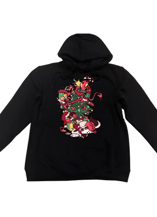 Pullover Hoodie - Smol Christmas Tree *LAST CHANCE*