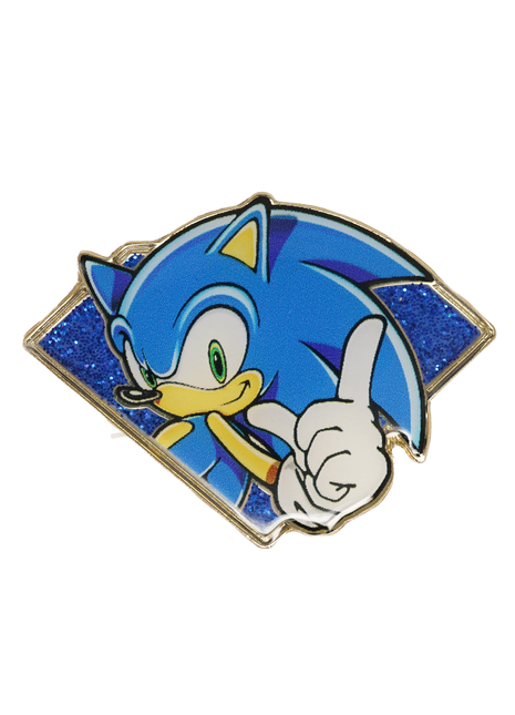 Golden Series 2: Emerald Sonic - Sonic The Hedgehog  Pin