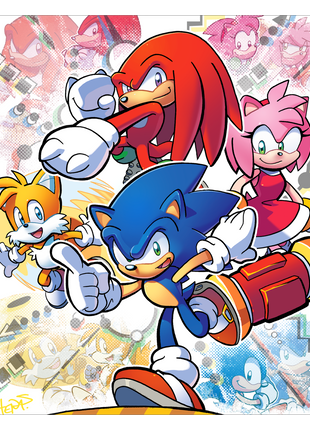 Sonic Generations - Poster Print