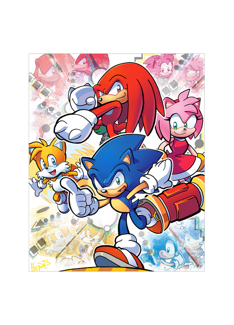 Sonic Generations - Poster Print