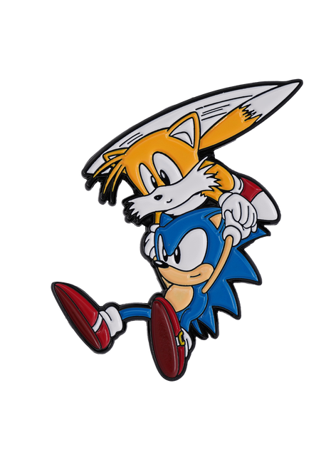 Sonic The Hedgehog Pin - Sonic And Tails