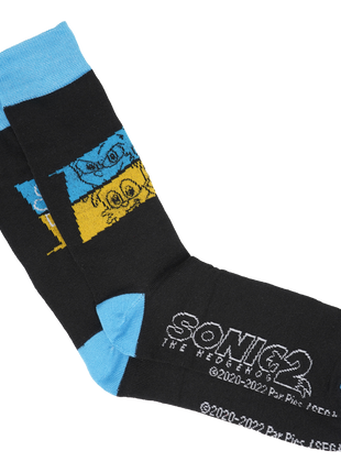 Sonic Black/Blue Socks *LAST CHANCE*