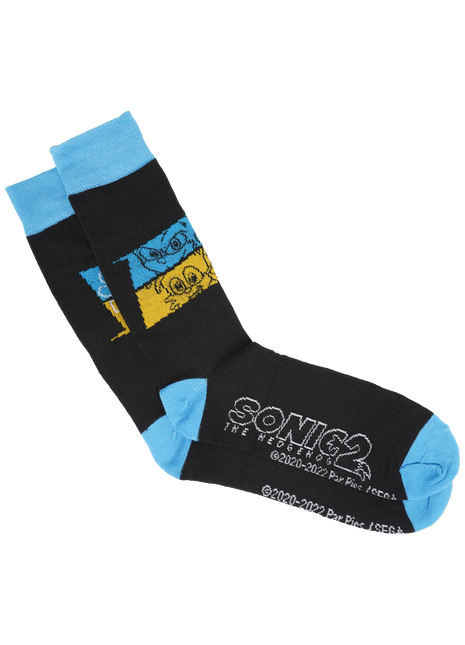 Sonic Black/Blue Socks *LAST CHANCE*