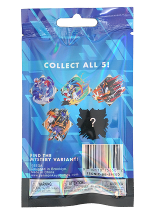 Speed Stamp Blind Bag Series: Sonic The Hedgehog Collectible Pin