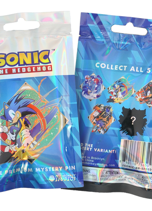 Speed Stamp Blind Bag Series: Sonic The Hedgehog Collectible Pin