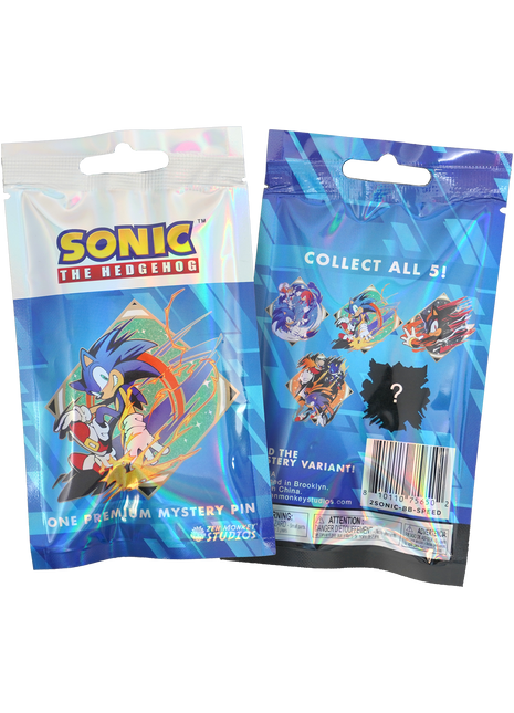 Speed Stamp Blind Bag Series: Sonic The Hedgehog Collectible Pin
