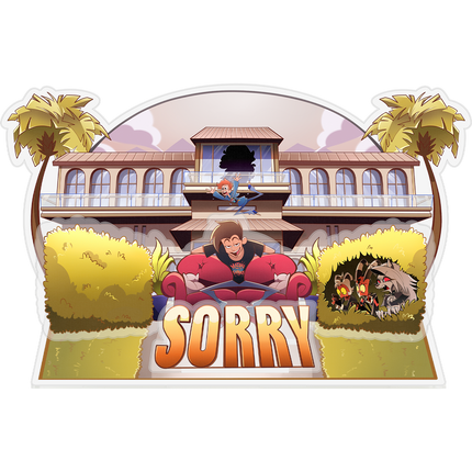 Jordie "SORRY" Standee *LIMITED STOCK*
