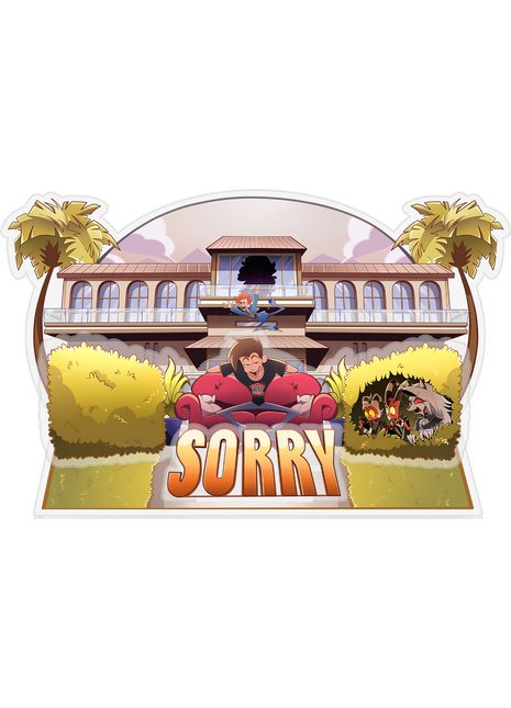 Jordie "SORRY" Standee *LIMITED STOCK*