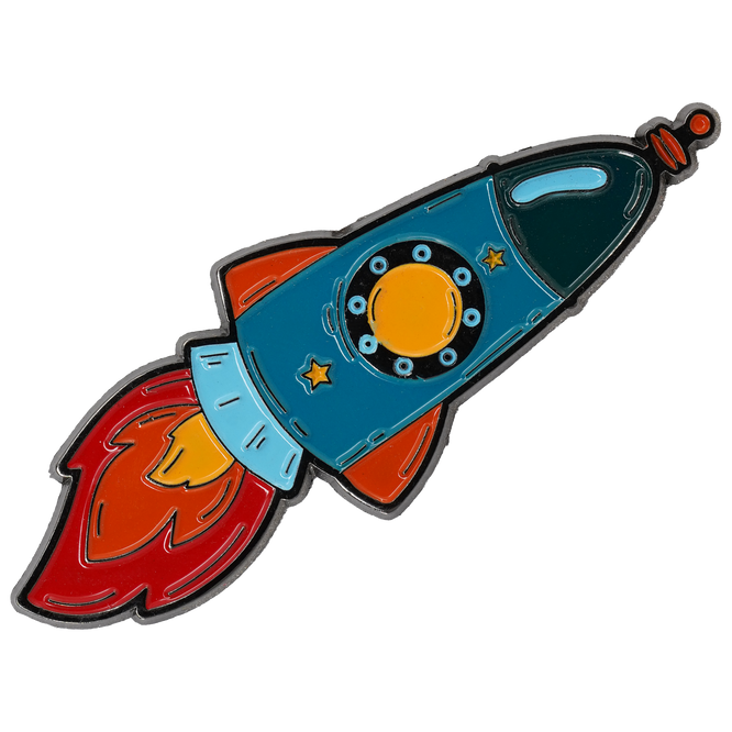 Rocket Pin *LAST CHANCE* – Shark Robot