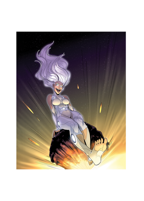 Shooting Star - Poster Print