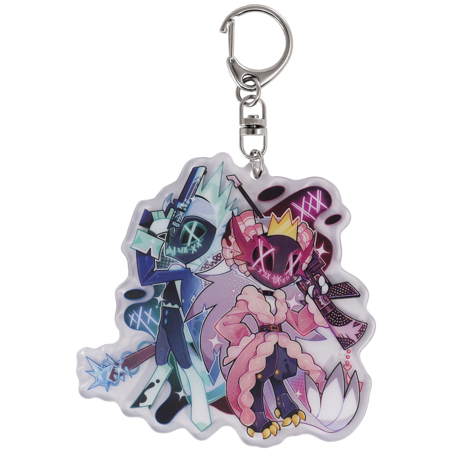 Andrealphus & Stella - Halloween Slasher Keychain *LIMITED STOCK Andrealphus & Stella - Halloween Slasher Keychain *LIMITED STOCK