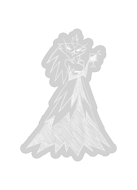 Sketchy Stella Car Decal *LIMITED STOCK*