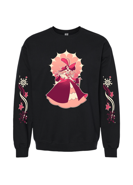 Crewneck Sweatshirt - Stella - Cozy Winter w/Printed Sleeves *PRE-ORDER*