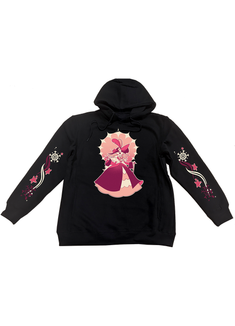 Pullover Hoodie - Stella - Cozy Winter w/Printed Sleeves *PRE-ORDER*