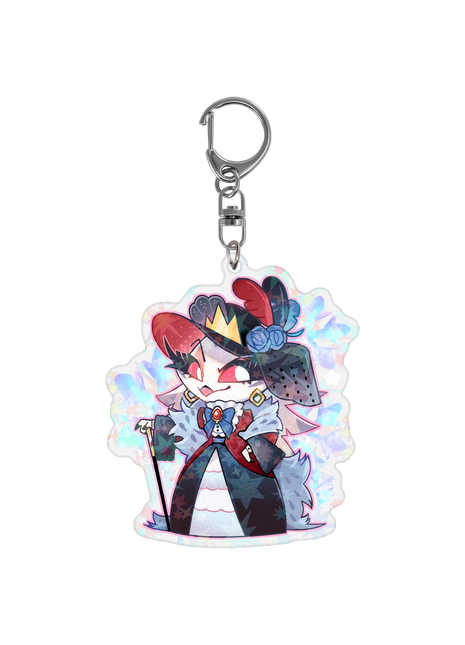 Stella - Cozy Winter - Holographic Keychain *LIMITED STOCK*