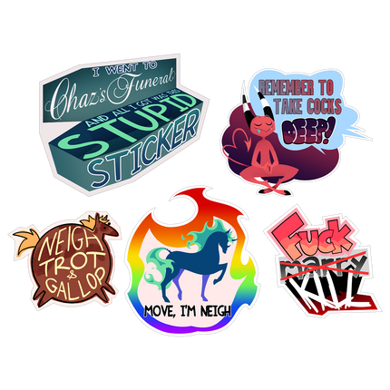 Blitz Laptop Sticker Pack *PRE-ORDER*
