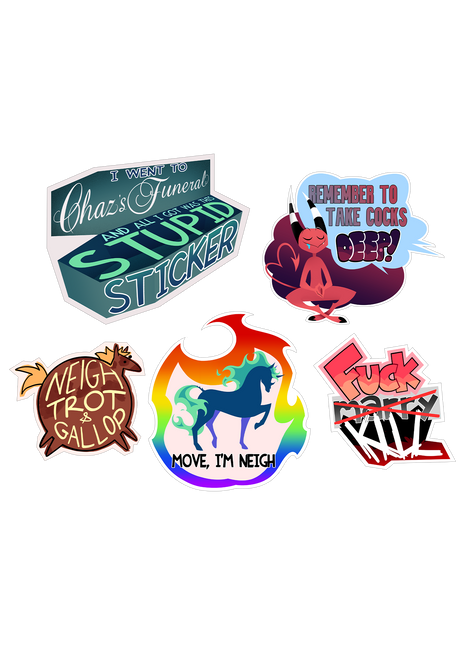 Blitz Laptop Sticker Pack *PRE-ORDER*
